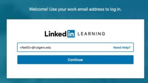 linkedin learning log in