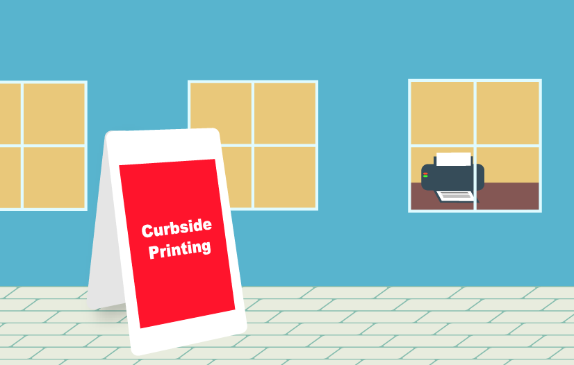 Curbside printing