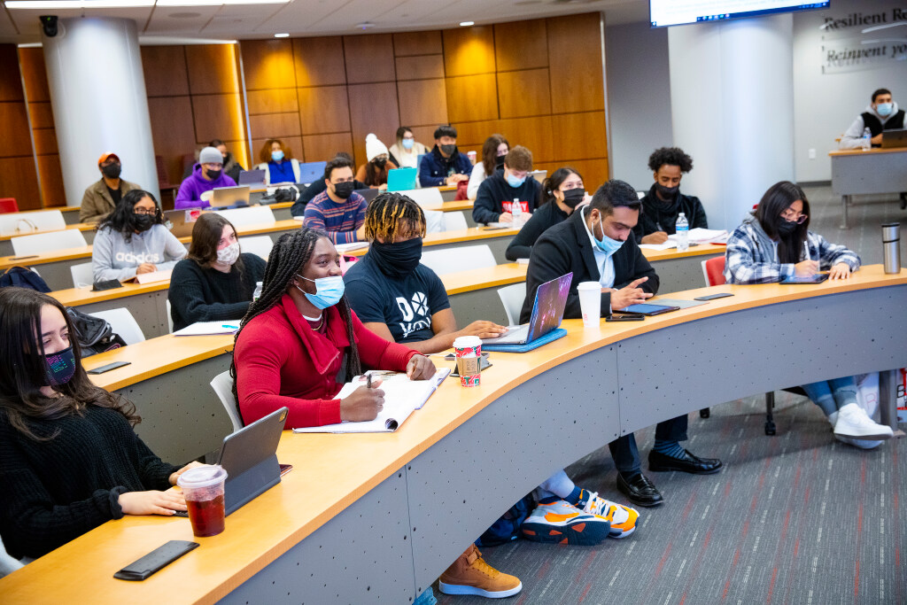 Rutgers Newark classroom
