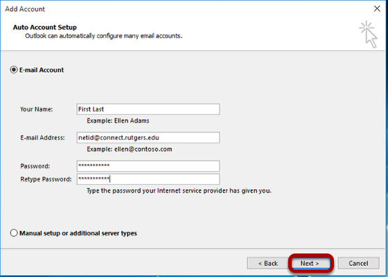 outlook 2016 email capacity