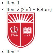 shift return graphic