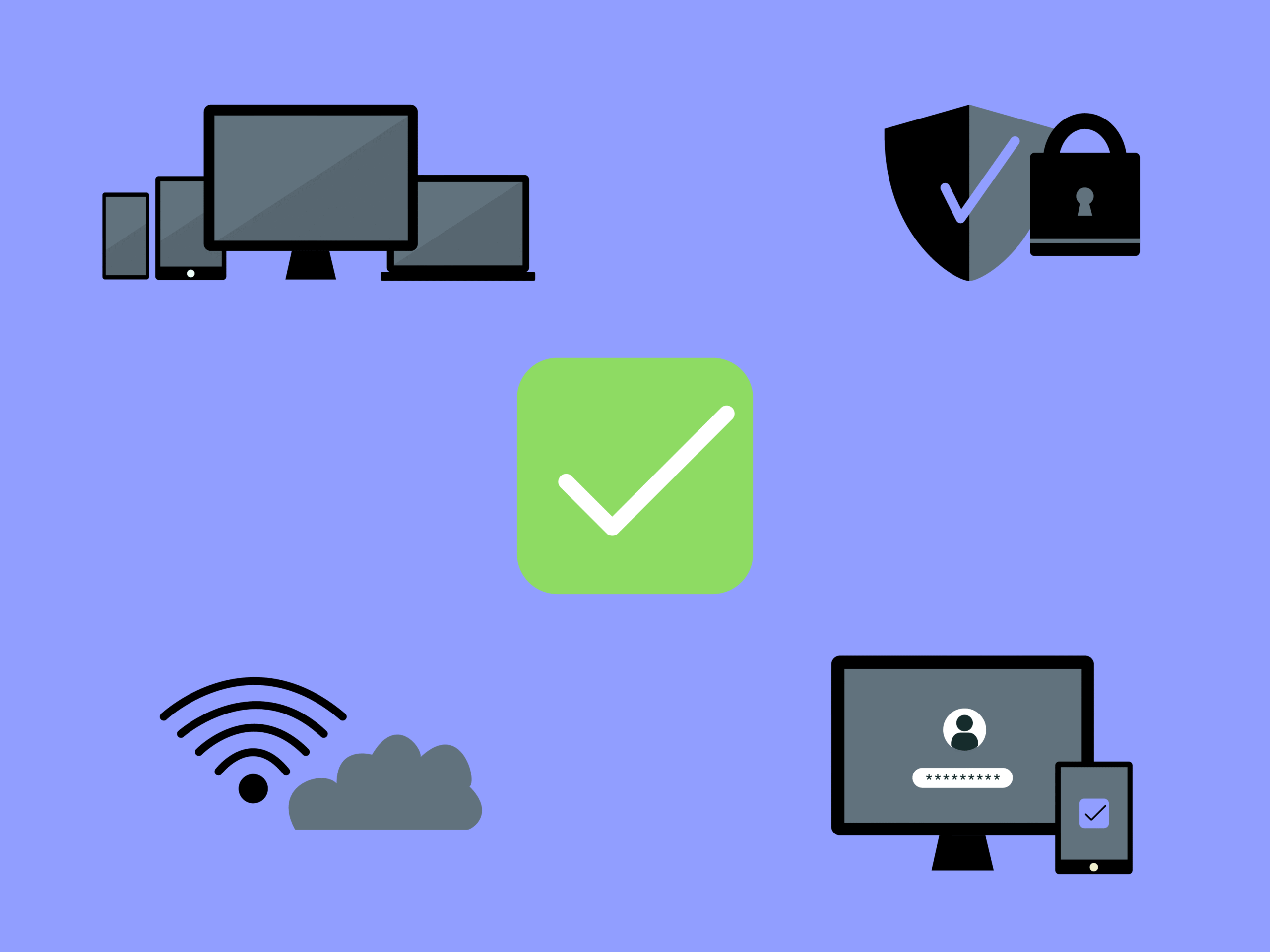 tech checklist illustration