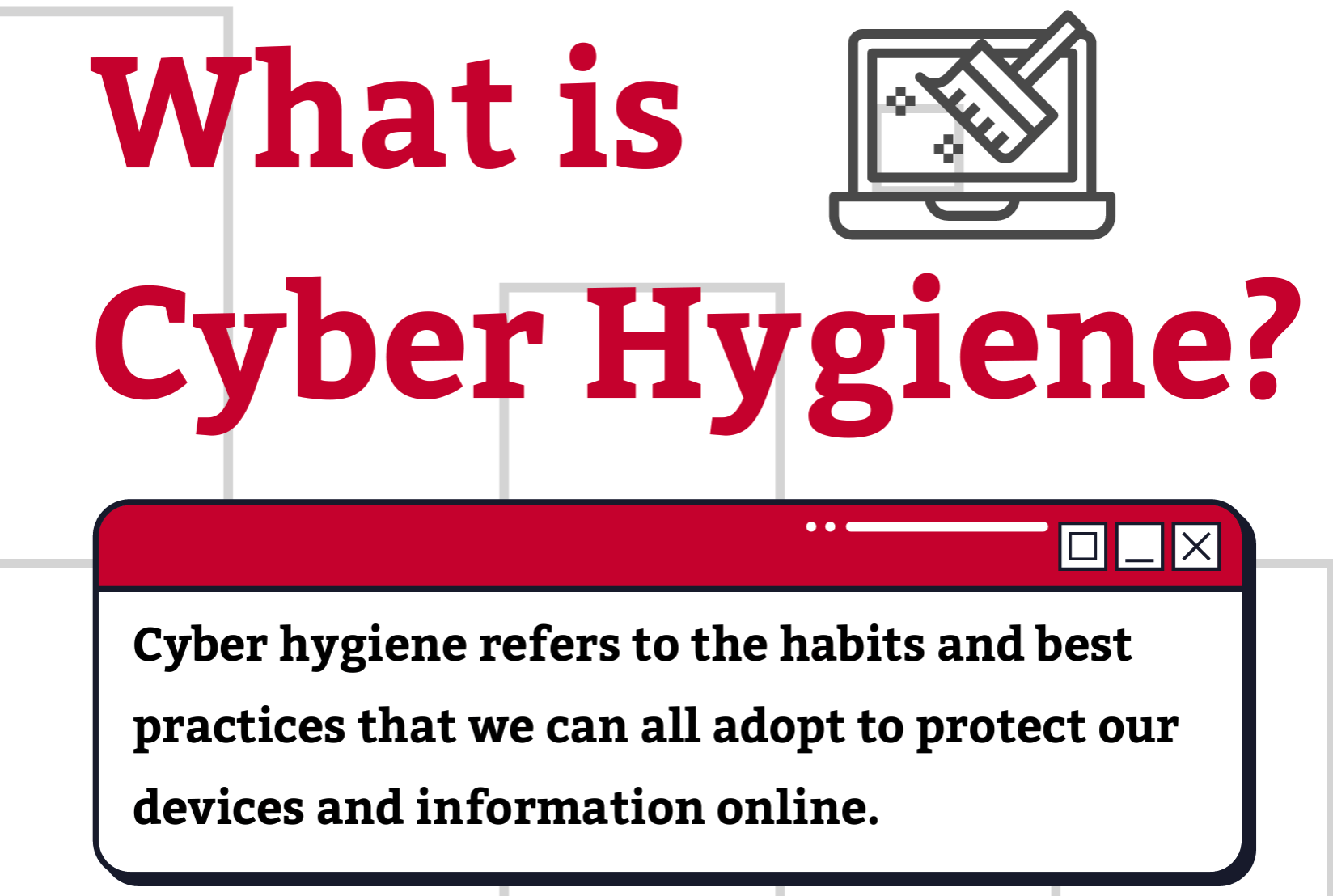 Infographic: Get cyber hygiene tips