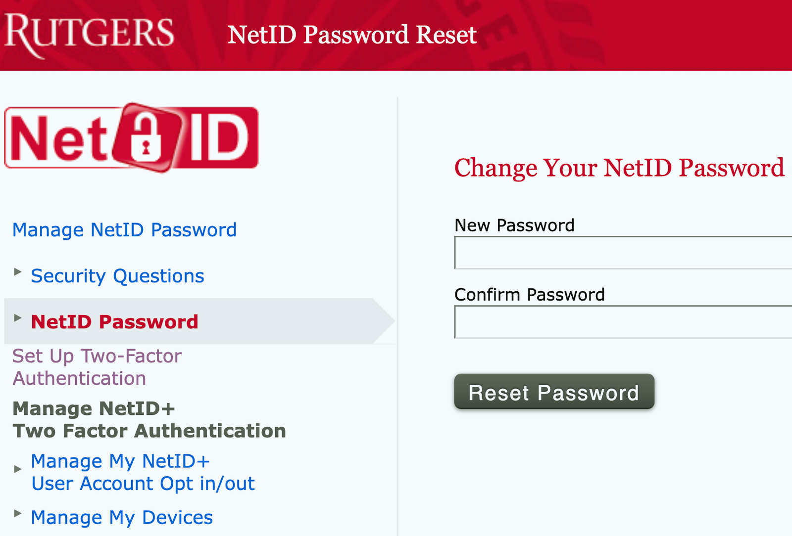 What do I need to do after I change my NetID password