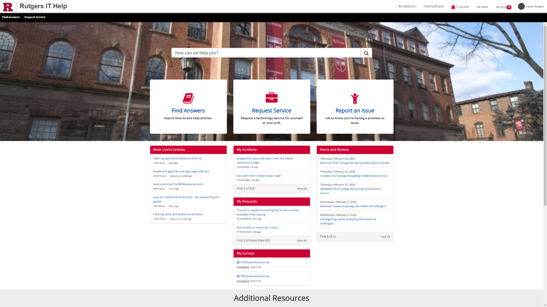 Search and solve: Get the tech support you need with the Rutgers IT Help portal